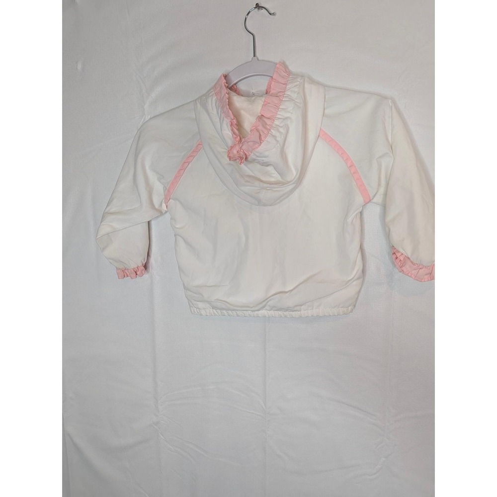 Vtg Beatrix Potter Mrs Rabbit Lightweight Jacket Pink White 24 Months Quiltex - Picture 14 of 16